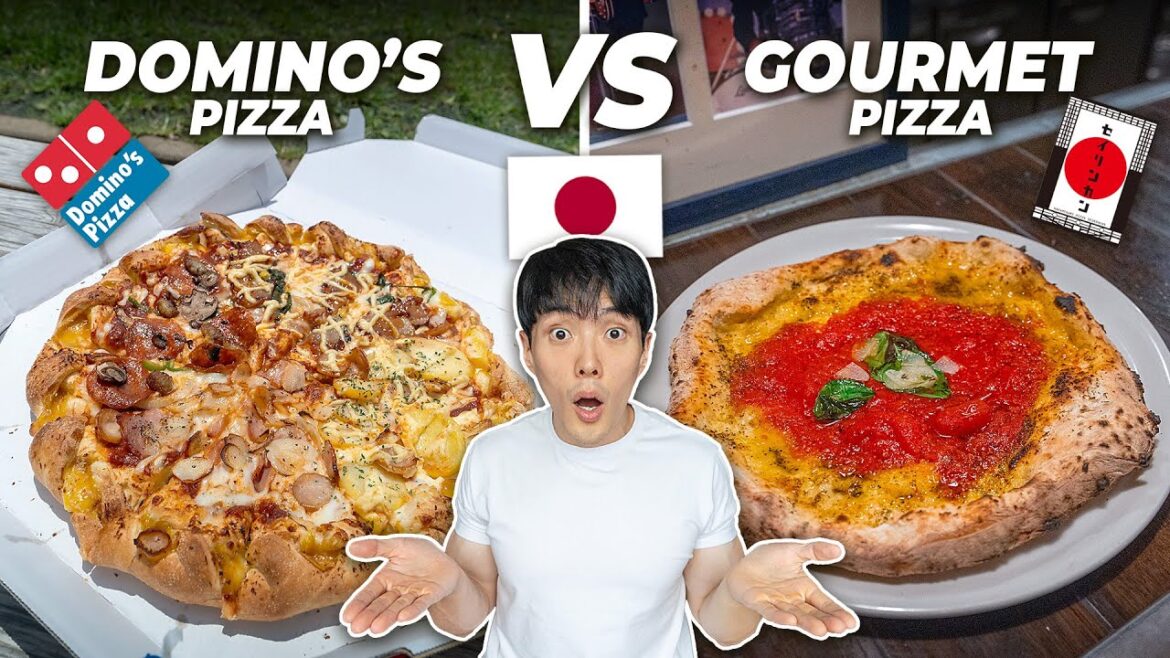 Domino’s Pizza in Japan VS Gourmet Pizza Domino's Pizza in Japan VS Gourmet Pizza