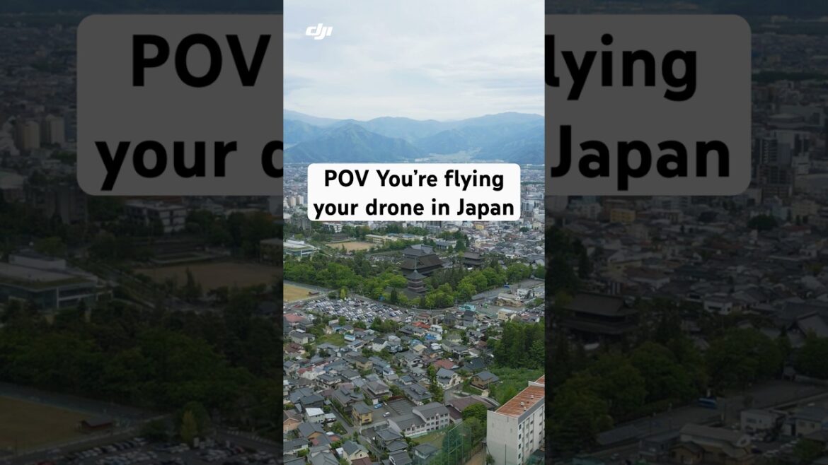 POV You’re flying your drone in Japan 🇯🇵 - Part 9 #shorts #travel