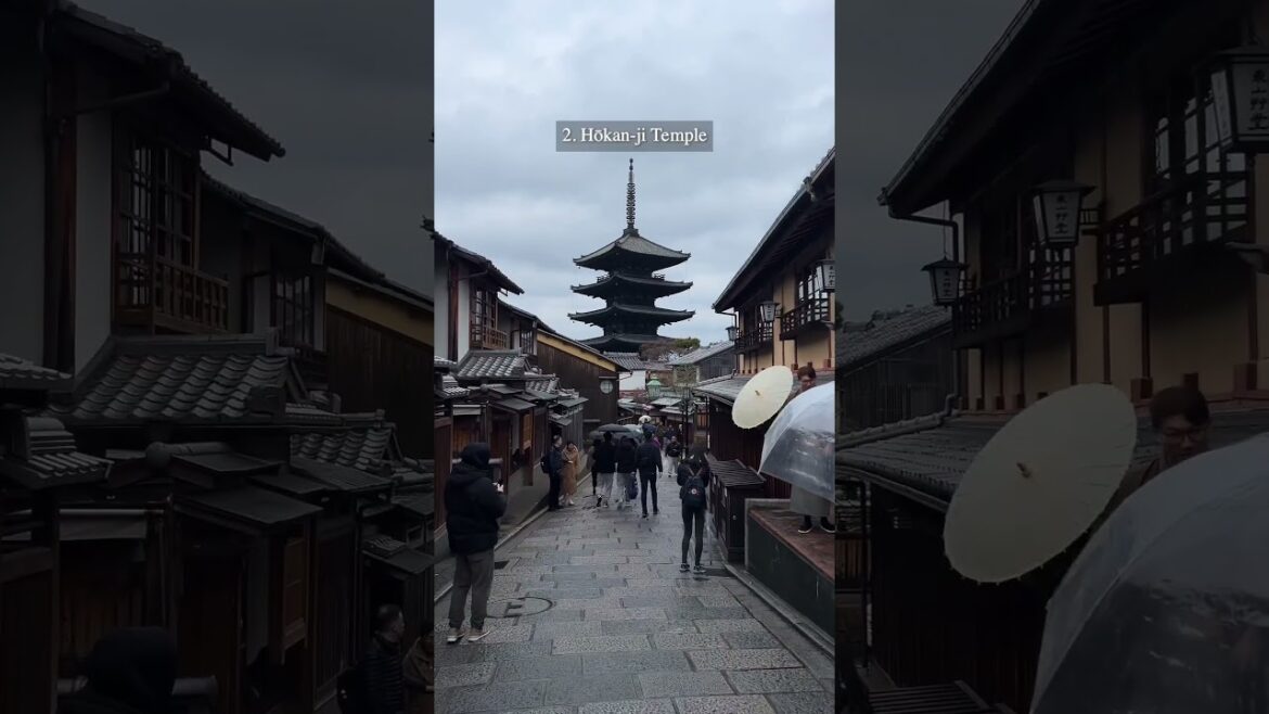 5 Places to visit in Kyoto ⛩️#travel #japan #kyoto #traveljapan #japantravel #kyototravel #temple