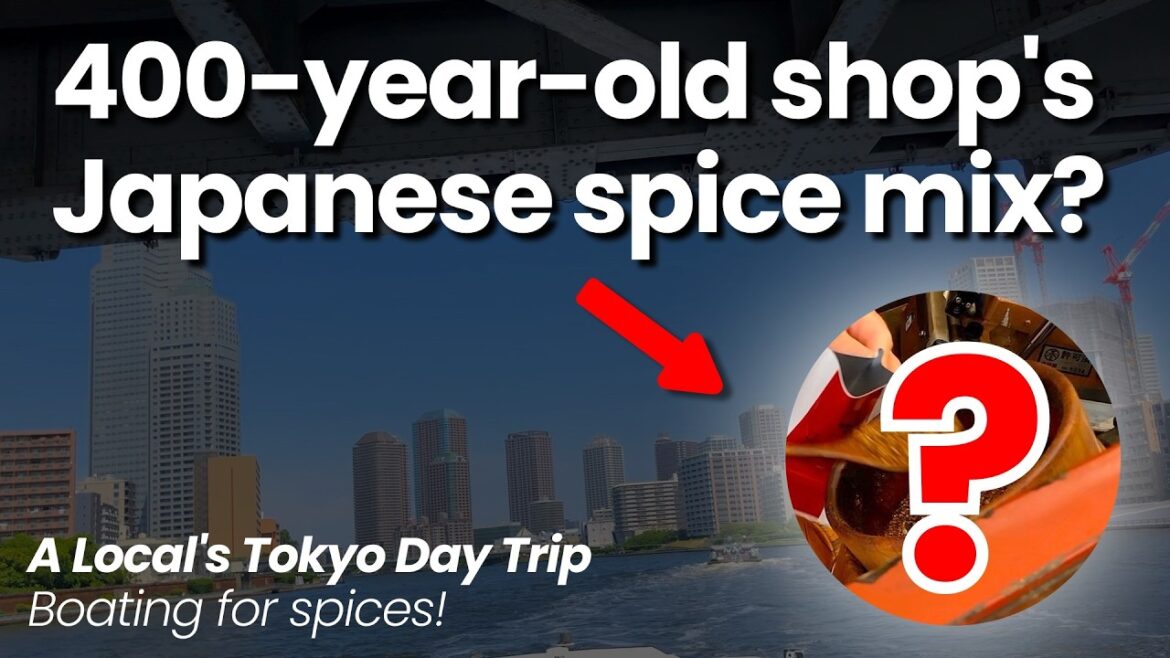 400-year-old shop's Japanese spice mix? - A Local's Secret Tokyo Day Trip Vlog