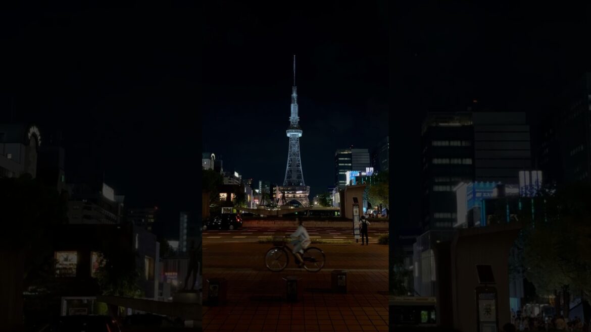 나고야 TV탑 ! 밤산책 강추 : ) #名古屋 #名古屋テレビ塔 #夜散歩 #walking #aichi #nagoya #tvtower #japan #일본 #나고야 #밤산책 #일본여행