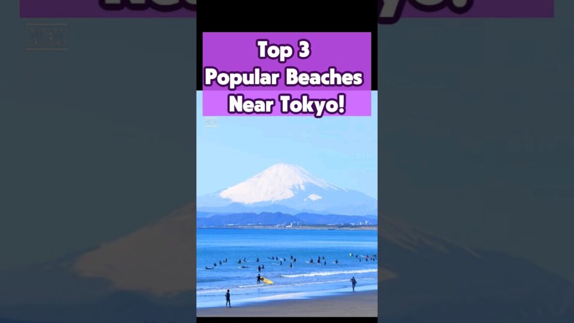 Top 3 Popular Beaches Near Tokyo!