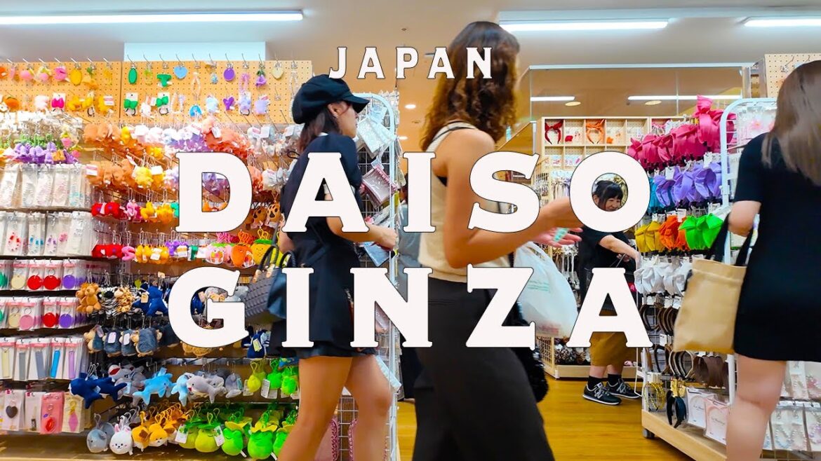 Daiso Ginza 4K Walking Tour (Tokyo Japan) – Tour with Captions & Immersive Sound,ダイソー銀座 Daiso Ginza 4K Walking Tour (Tokyo Japan) - Tour with Captions & Immersive Sound,ダイソー銀座