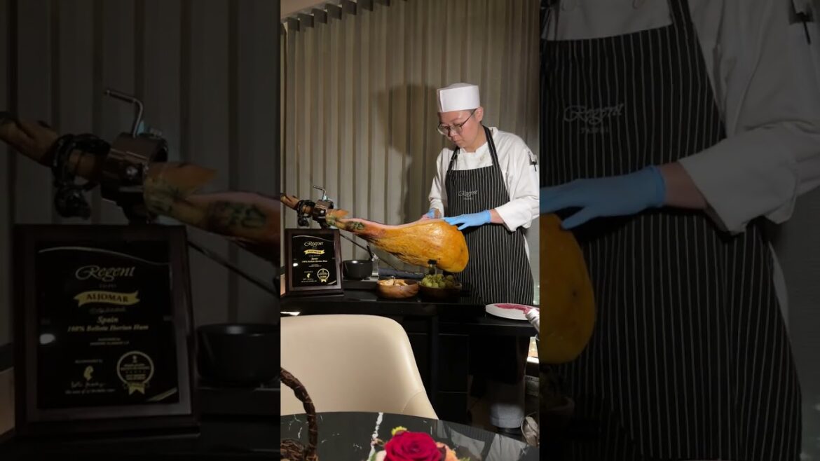 Robin's牛排館，超頂黑標伊比利豬生火腿!! 味道就是棒