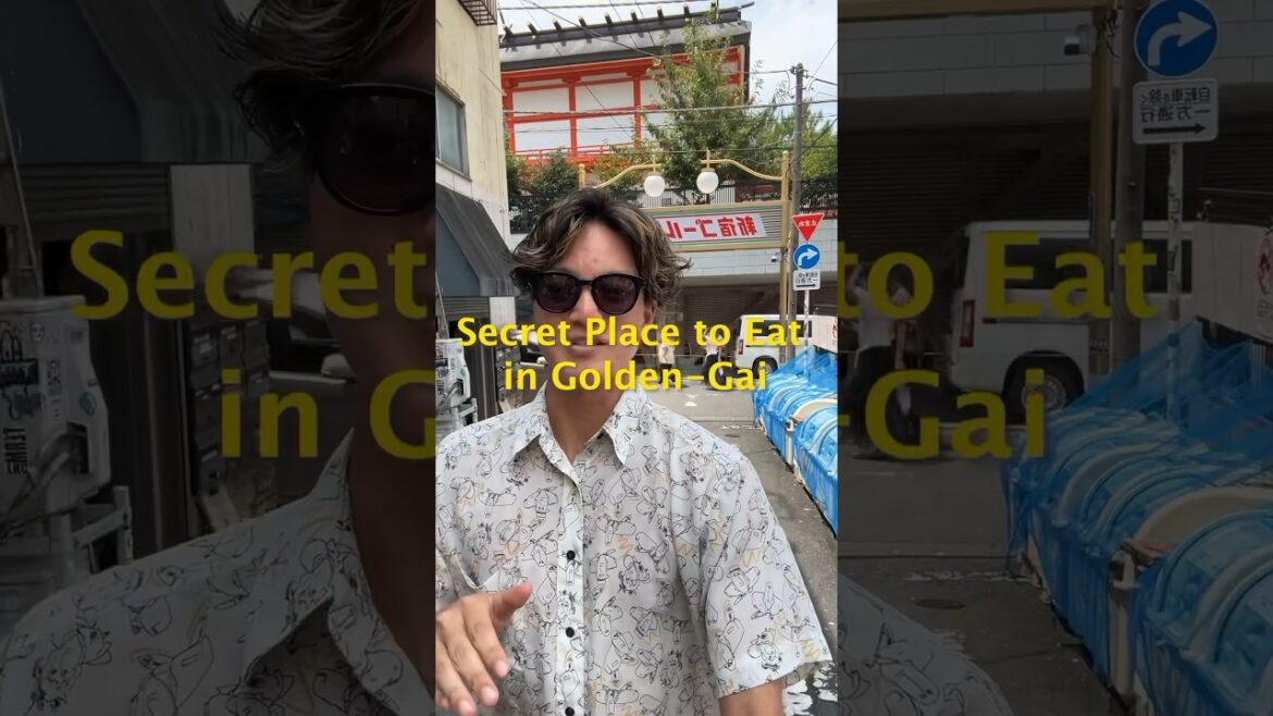 Secret Place to Eat in Golden Gai #japan #travel #japanesefood #tokyo #japanese