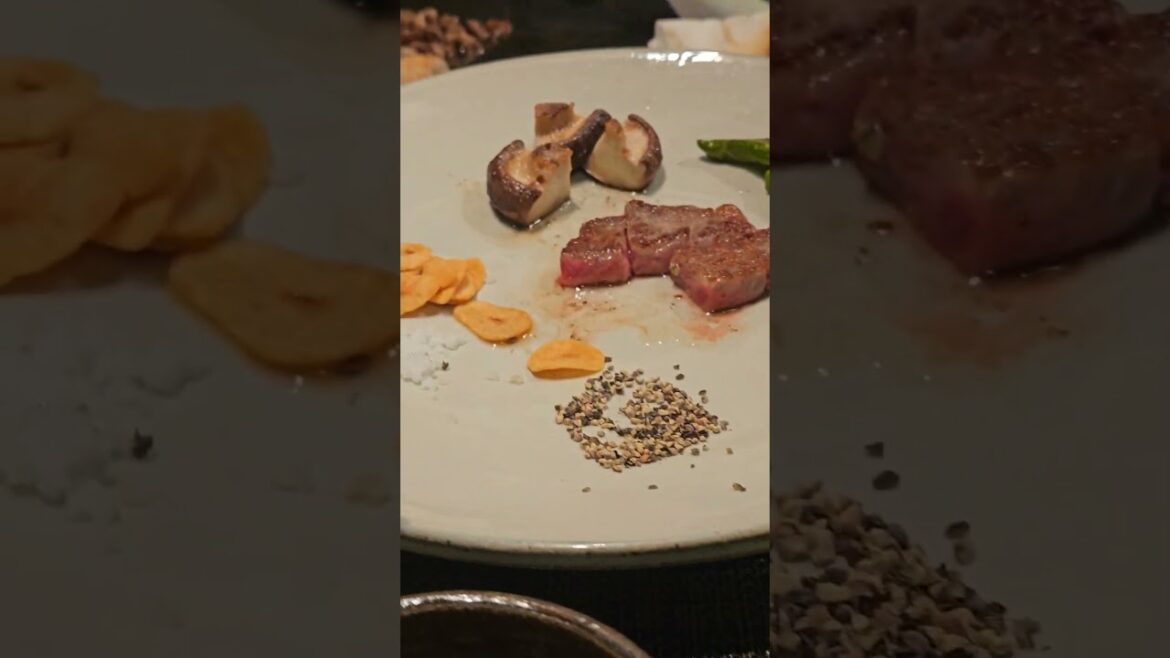 Kobe Beef Excellence cook. Kobe, Japan #kobe #japan #food