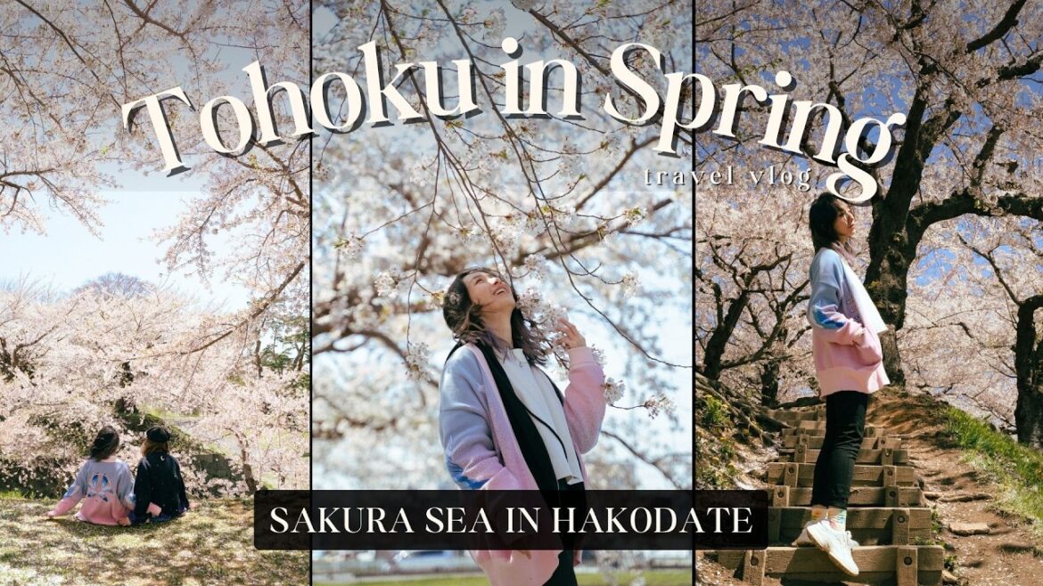 A sea of sakura in Hakodate, plus borbs, and night views | (Not) Tohoku (東北) in Spring VLOG