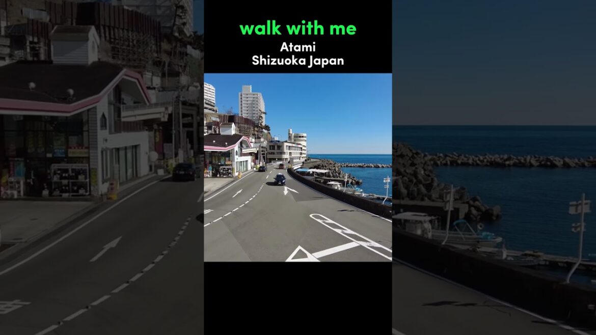 Walk With Me in Atami | Shizuoka Japan Walking Tour