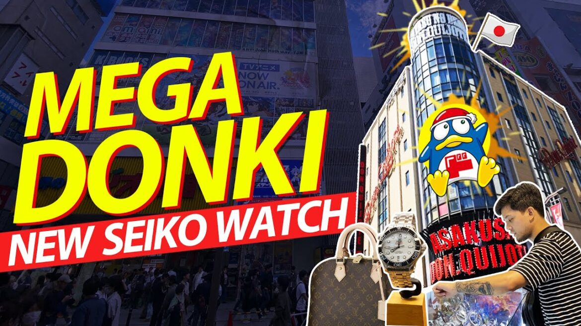 Seiko watch in Don Quijote | Japan Shopping #tokyo #japan
