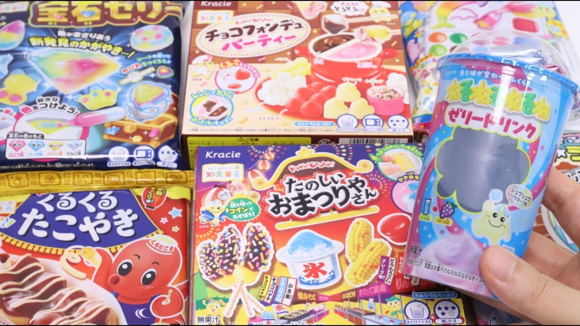 7 Popin Cookin and Japanese Interesting DIY Candy Japan Souvenir
