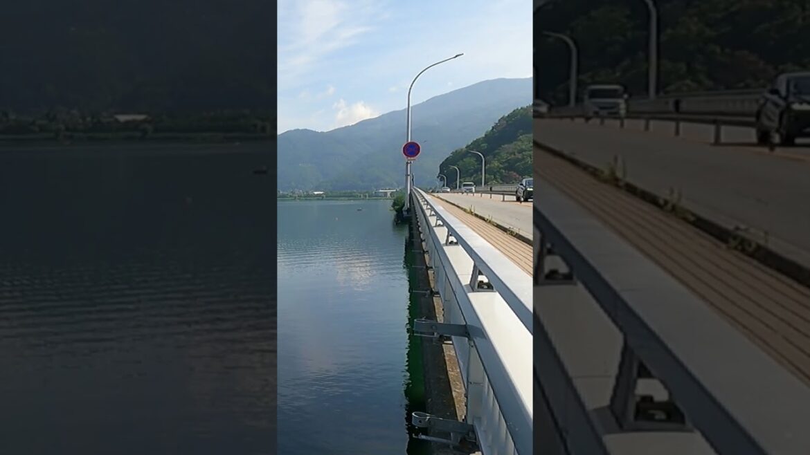 Perfect spot to view Mt. Fuji and Lake Kawaguchi #bridgedesign #nature #lake Perfect spot to view Mt. Fuji and Lake Kawaguchi #bridgedesign #nature #lake