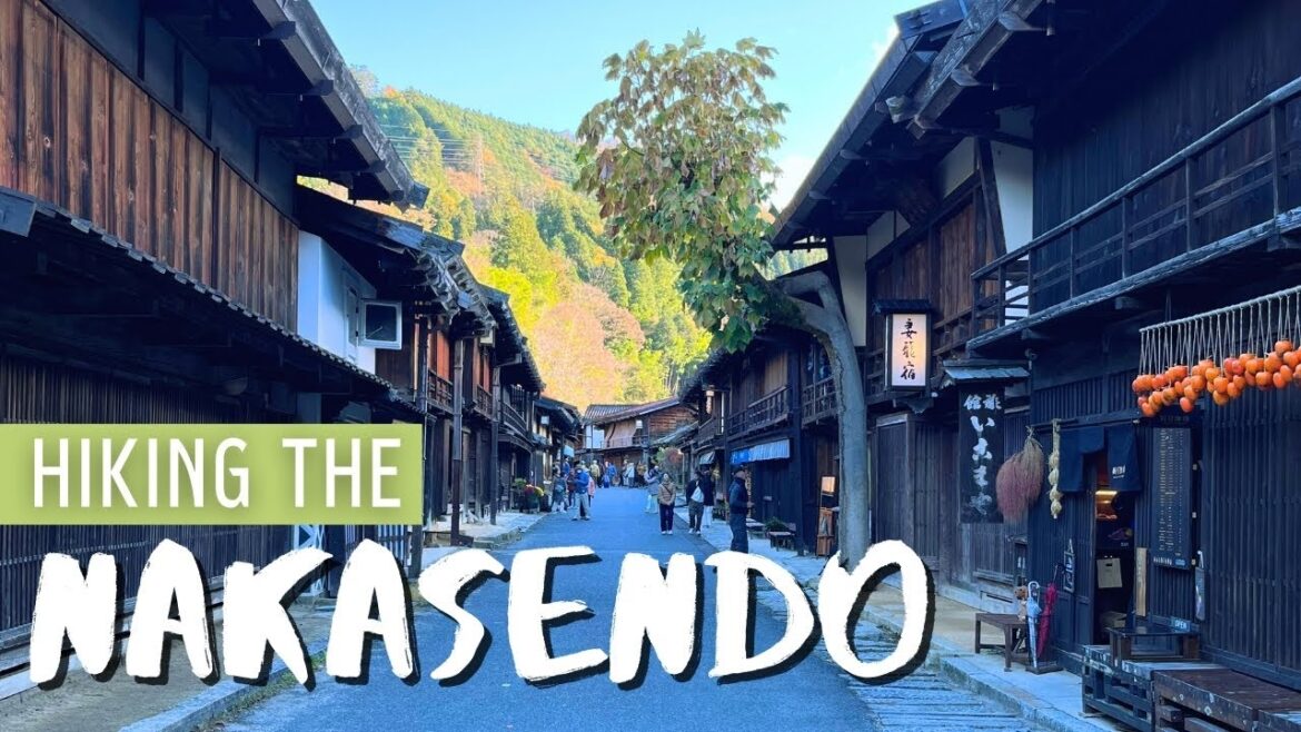 Hiking Japan's ancient and legendary highway | 8KM hike, Magome-juku to Tsumago-juku | Solo Travel 🥾