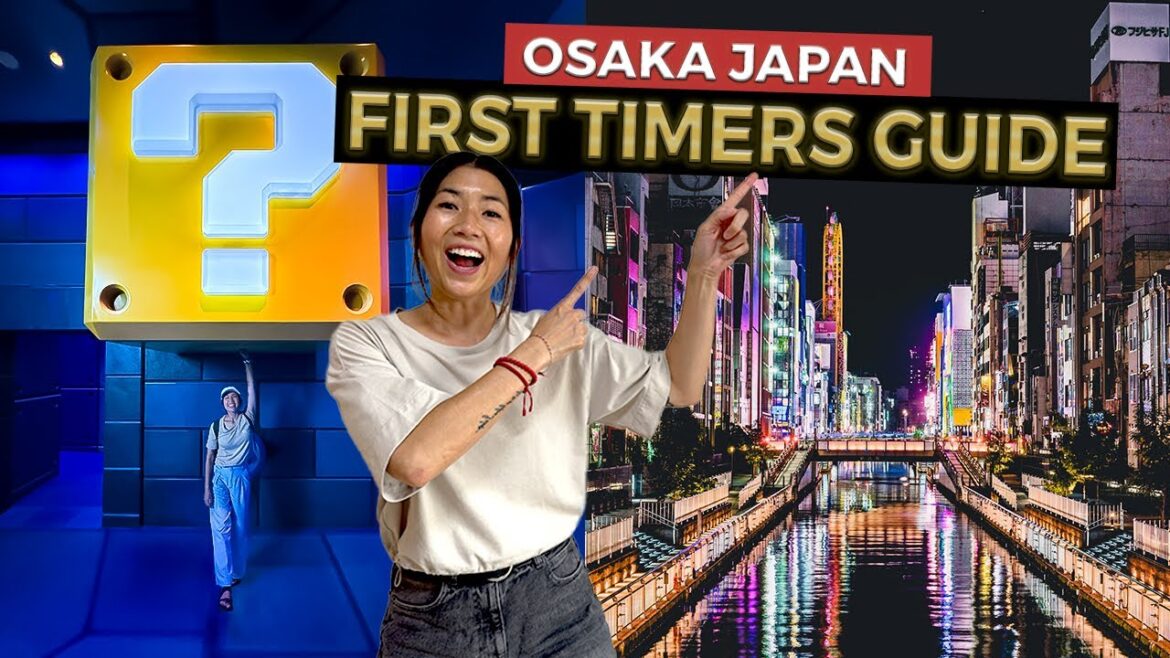 TOP 10 Things to do in OSAKA (2024) 🇯🇵  First Time Itinerary - Watch before you go!