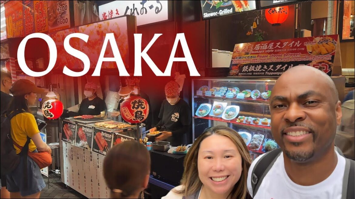 A Day in Osaka - 4K Walking Tour Highlights