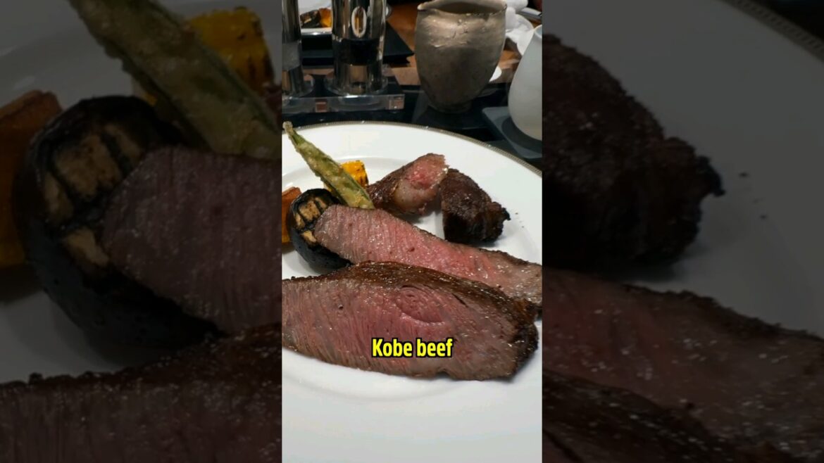 $220 Steak Dinner with Gold Flake sushi in Tokyo Japan π―π΅ $220 Steak Dinner with Gold Flake sushi in Tokyo Japan π―π΅