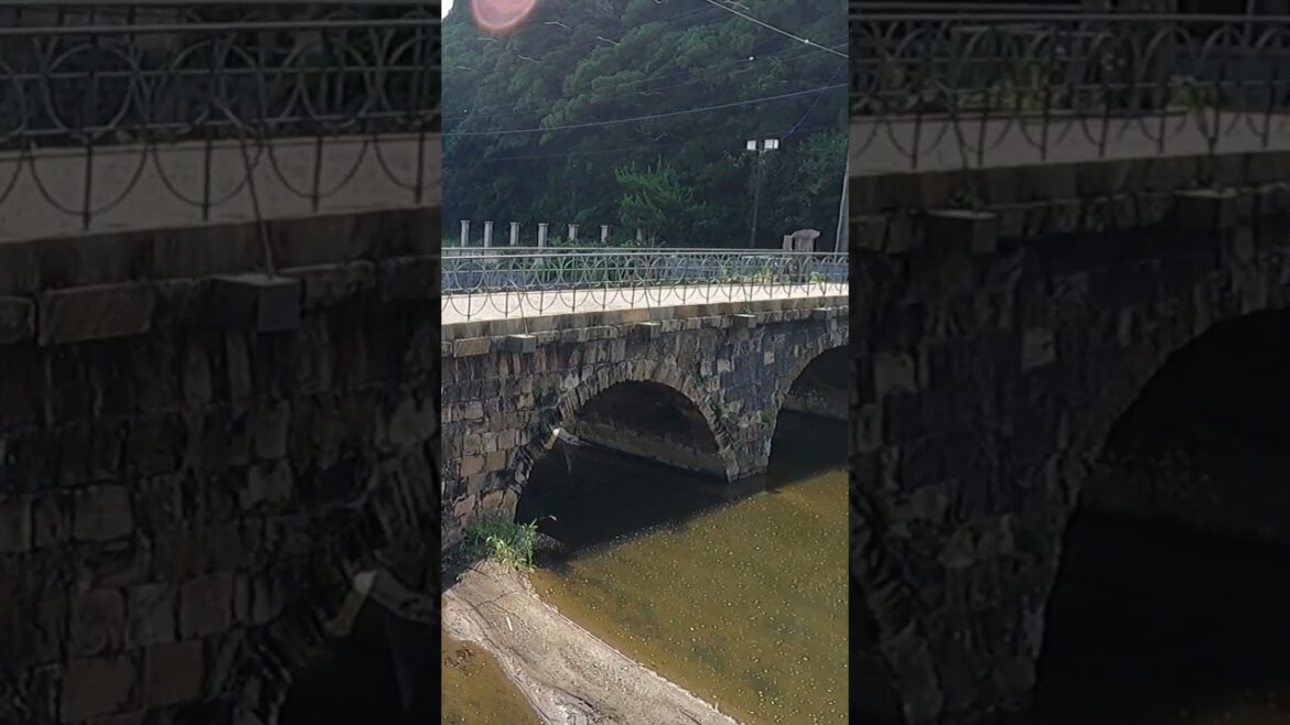 A stone bridge with three arches  #bridgedesign #bridgetype #chibajapan