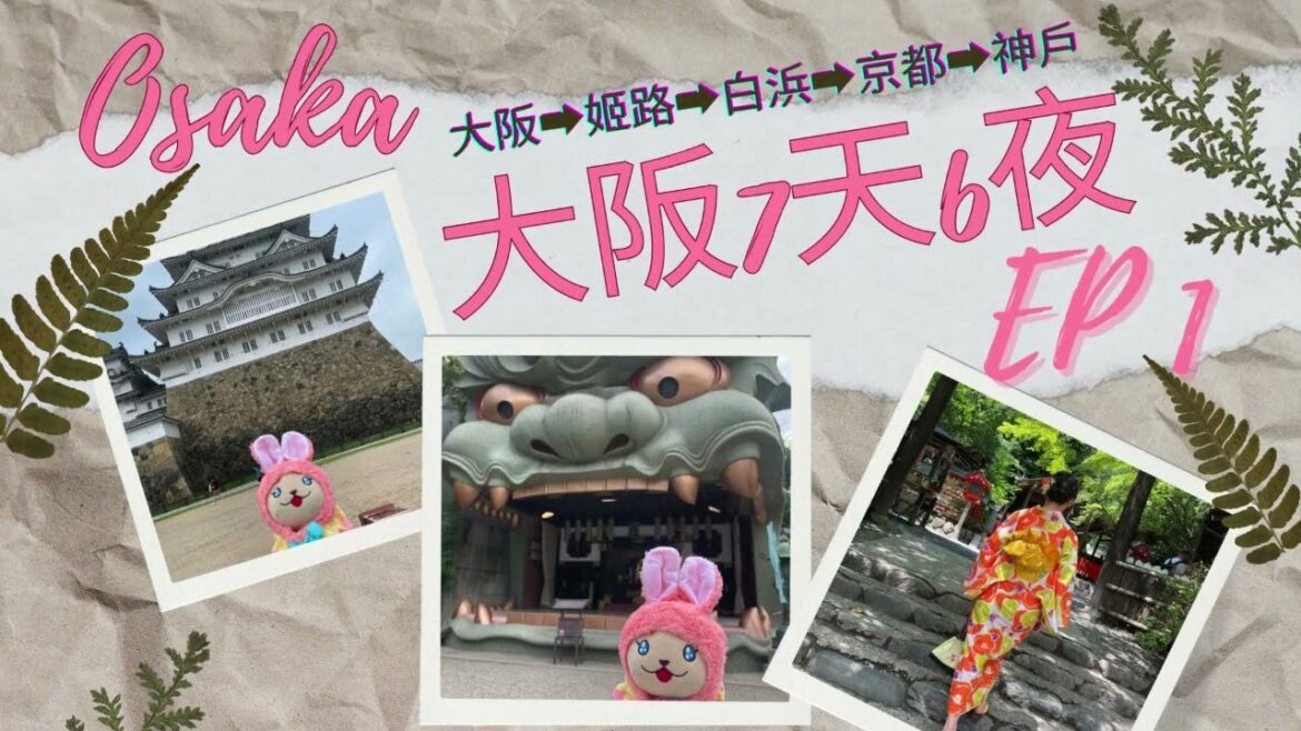 [大阪]Day1/大阪➡️姬路➡️白浜➡️京都➡️神戶7日6夜自由行/介紹💁🏼‍♀️美食🍱😋／住宿／景點🗾,OSAKA/KYOTO/KOBE/JAPAN/SHIRAHAMA/HIMEJI CASTLE