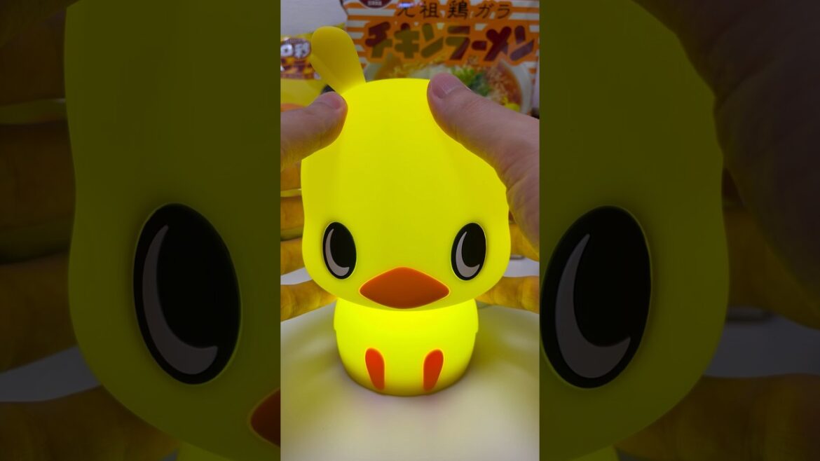 Hiyoko-chan Freebie Room Light Chicken Ramen Set #shorts
