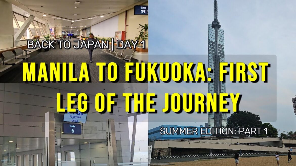 Let's Go To Fukuoka, Japan: Immigration Story, Airport Lounges & Shops, PAL Inflight Experience