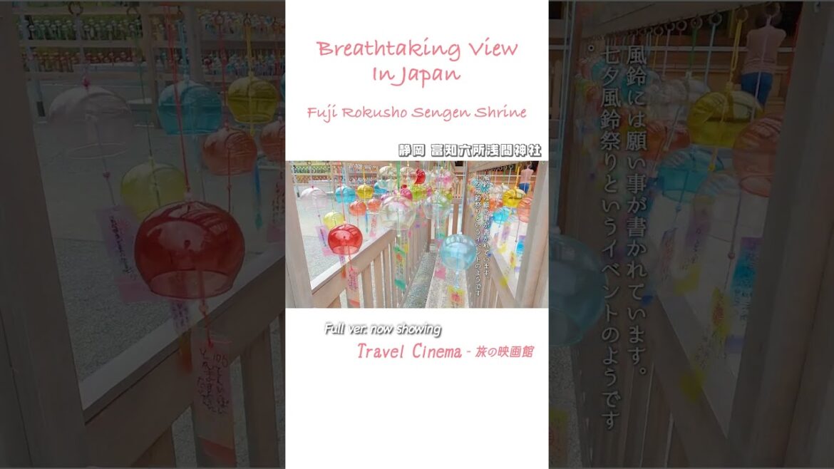 Beautiful shrine near Mt Fuji in Japan #vlog #fuji  #japan #mtfuji  #trip #shorts