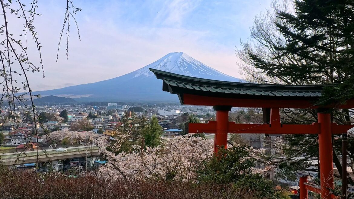 Climbing 398 Steps for Stunning Views of Mount Fuji Climbing 398 Steps for Stunning Views of Mount Fuji