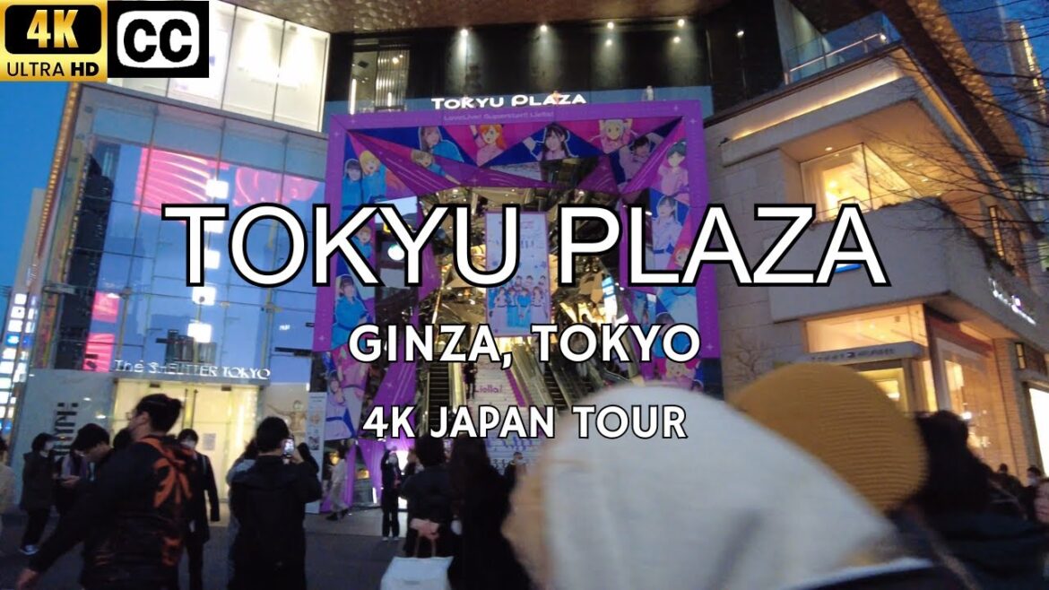 [4K] Japan Walk Tour | Tokyu Plaza | Ginza | Part 2