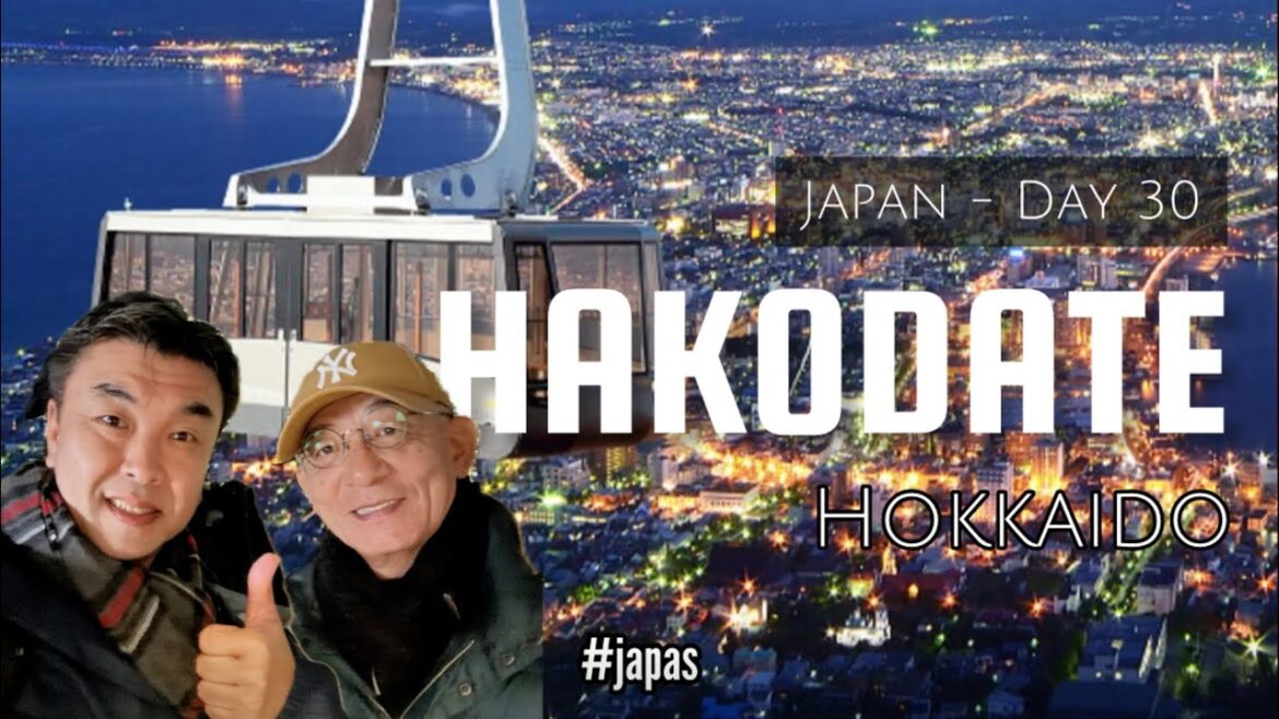[Conheça o Japão] Conheça Hokkaido: Hakodate Yama Ropeway - Passeio de Teleférico Noturno