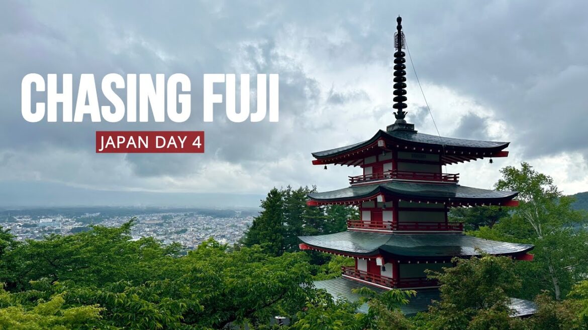 Japan Day 4 🇯🇵: Chasing Mount Fuji - Oishi Park, Oshino Hakkai, Arakurayama Sengen Park