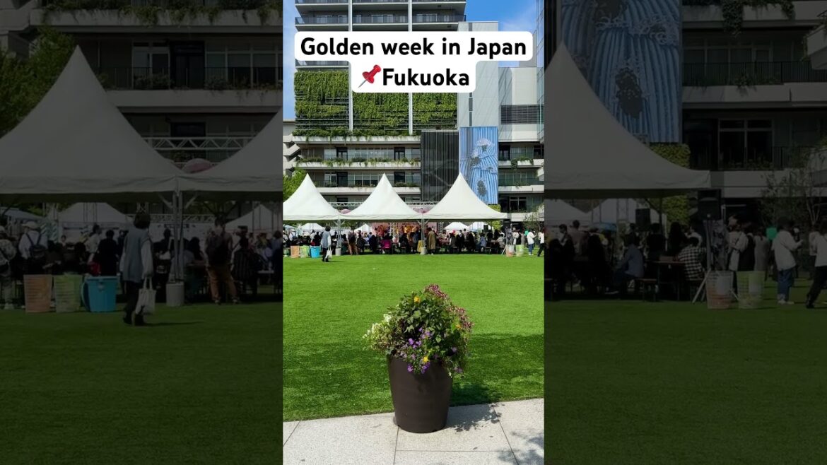 Golden week in Japan 📌 Fukuoka
