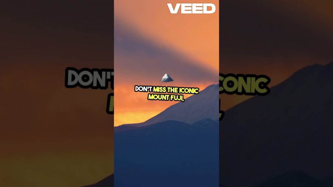 AI Generated | Must-Visit Places in Japan! ✨ Explore the Land of Wonders!