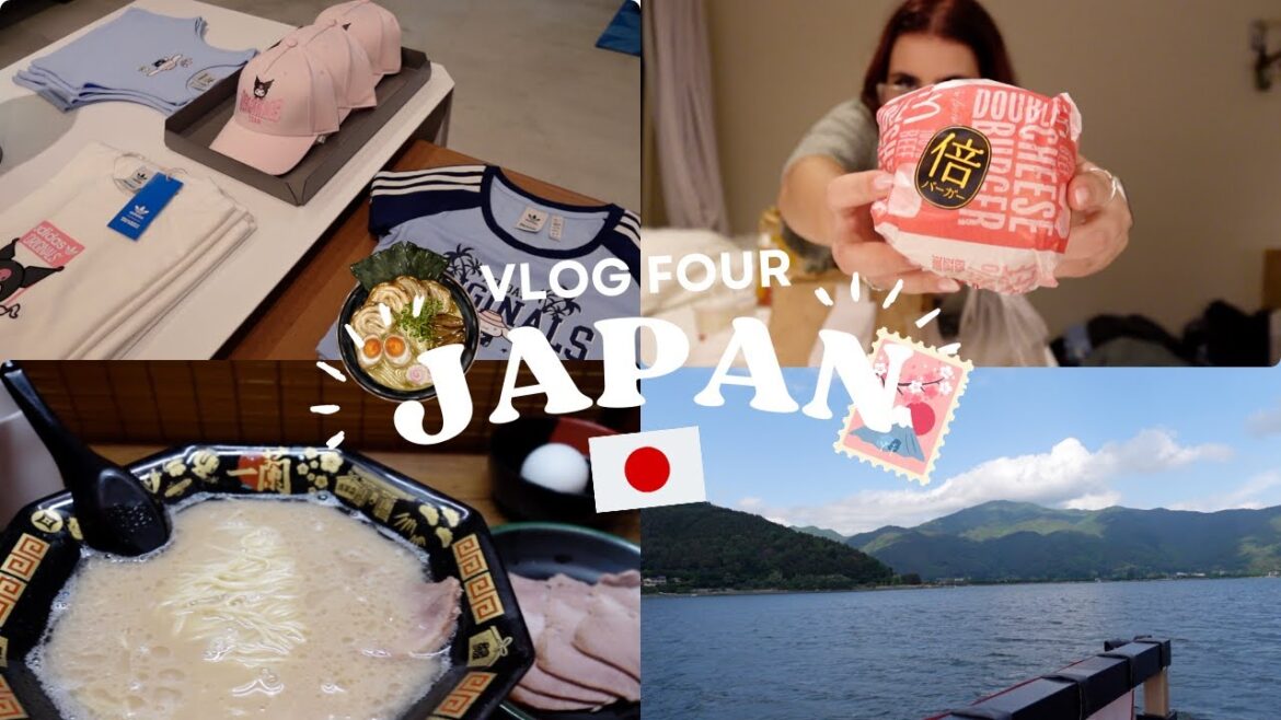japan travel vlog! | visiting mt fuji, trying japanese mcdonalds and shopping in ginza