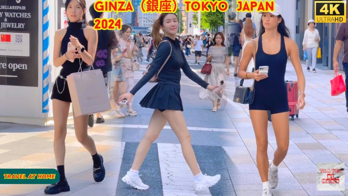 4k hdr japan travel 2024 | Walk in Ginza(銀座)Tokyo japan | Relaxing Natural City ambience 4k hdr japan travel 2024 | Walk in Ginza(銀座)Tokyo japan | Relaxing Natural City ambience