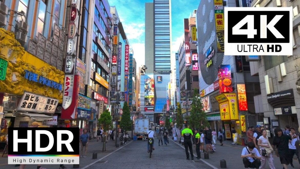 Shinjuku 2024 - Tokyo 4K Walking Tour, Shinjuku Street Walk Japan｜4K HDR 60fps