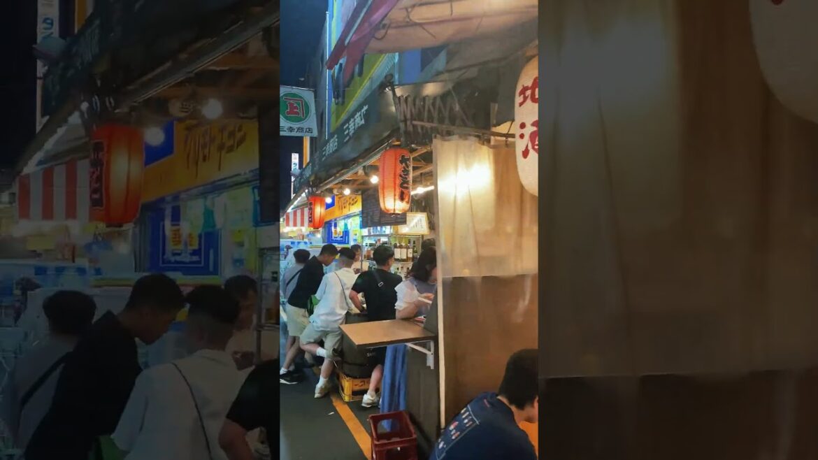 🎌✨ Ameyoko bustling shopping street! 🛍️🍣 #travel