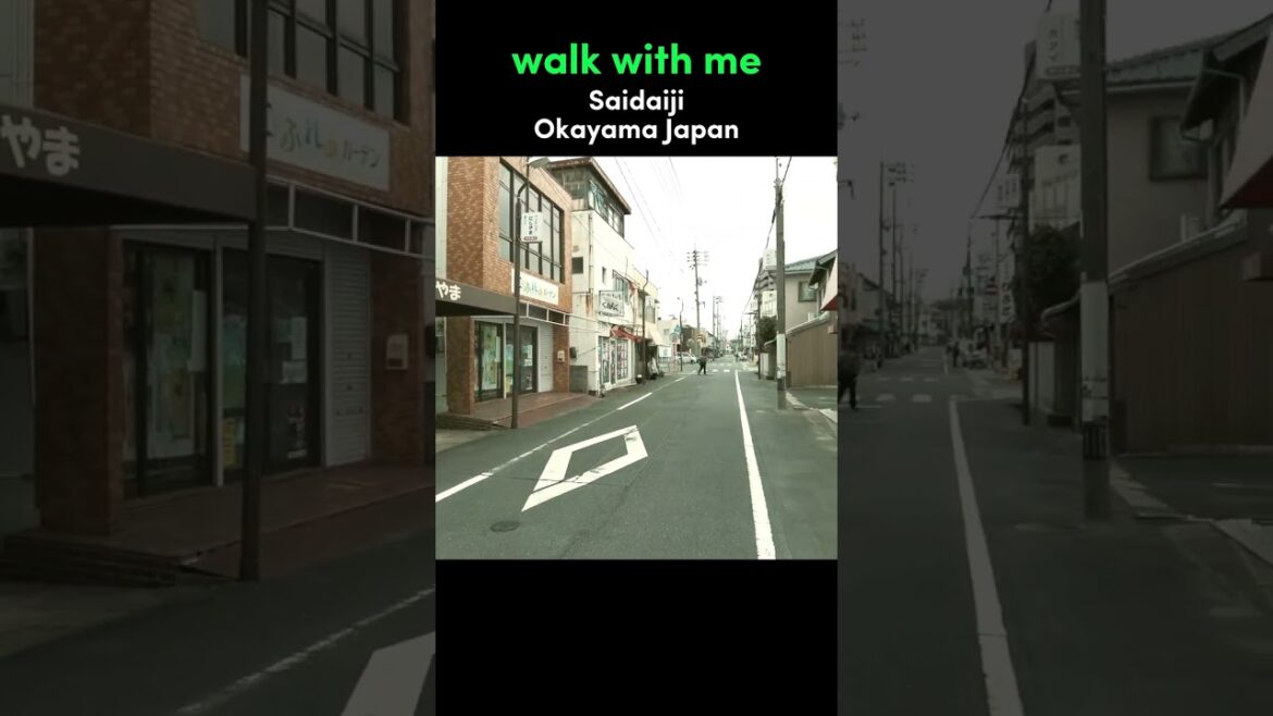 Walk With Me in Saidaiji | Okayama Japan Walking Tour