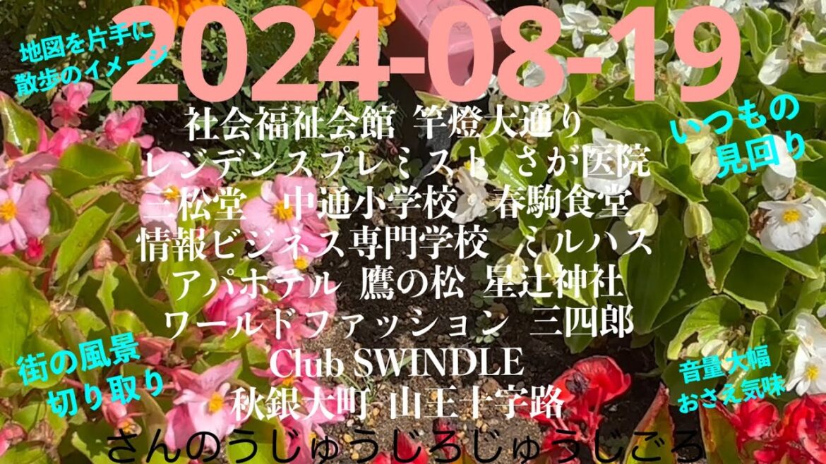 2024-08-19さんのうじゅうじろじゅうじごろ 2024-08-19さんのうじゅうじろじゅうじごろ