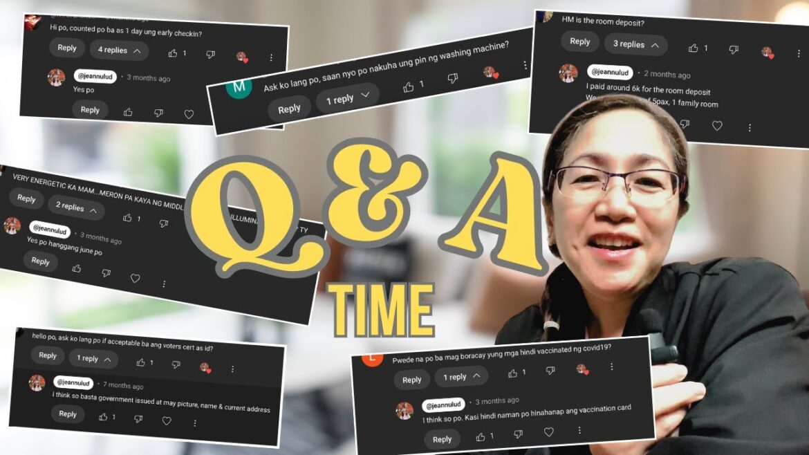 Answering Your Travel-Related Questions | docjeanstravels