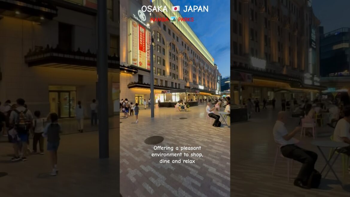 NAMBA PARKS 🇯🇵 Osaka's Urban Oasis Of Shopping And Greenery