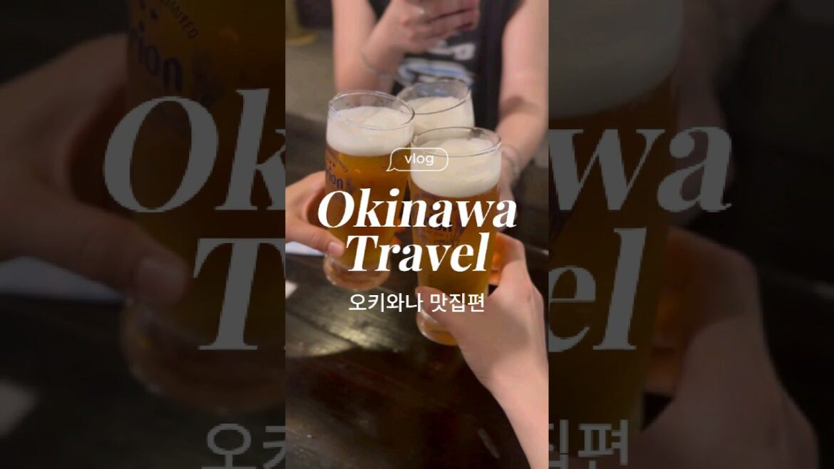 오키나와 여행맛집 (댓글에 다녀온 맛집 올렸어요! ) Delicious restaurants in Okinawa, Japan.