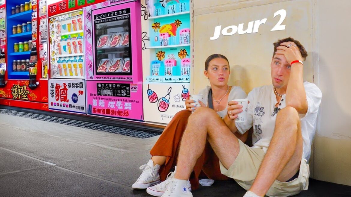 72h à Manger qu'avec des Machines Distributrices au Japon