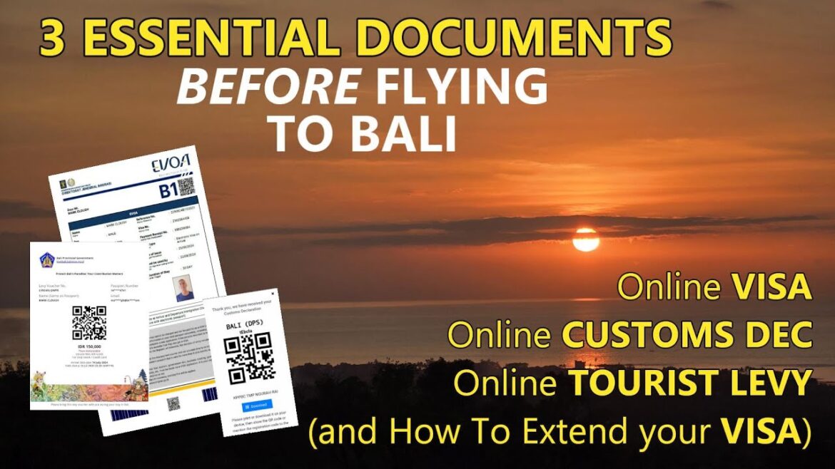 How to Get an Online Tourist Visa for Bali (and EXTEND it!)