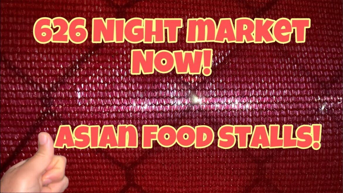 626 Night Market at Santa Anita Los Angeles livestream food