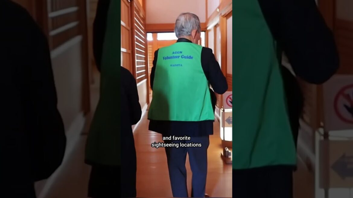 Volunteer-guided tours are a hidden gem activity all around Japan