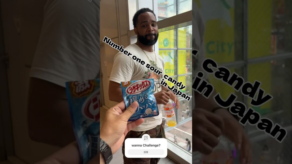 Snack Challenge in japan #japan #visitjapan #tokyo #shibuya