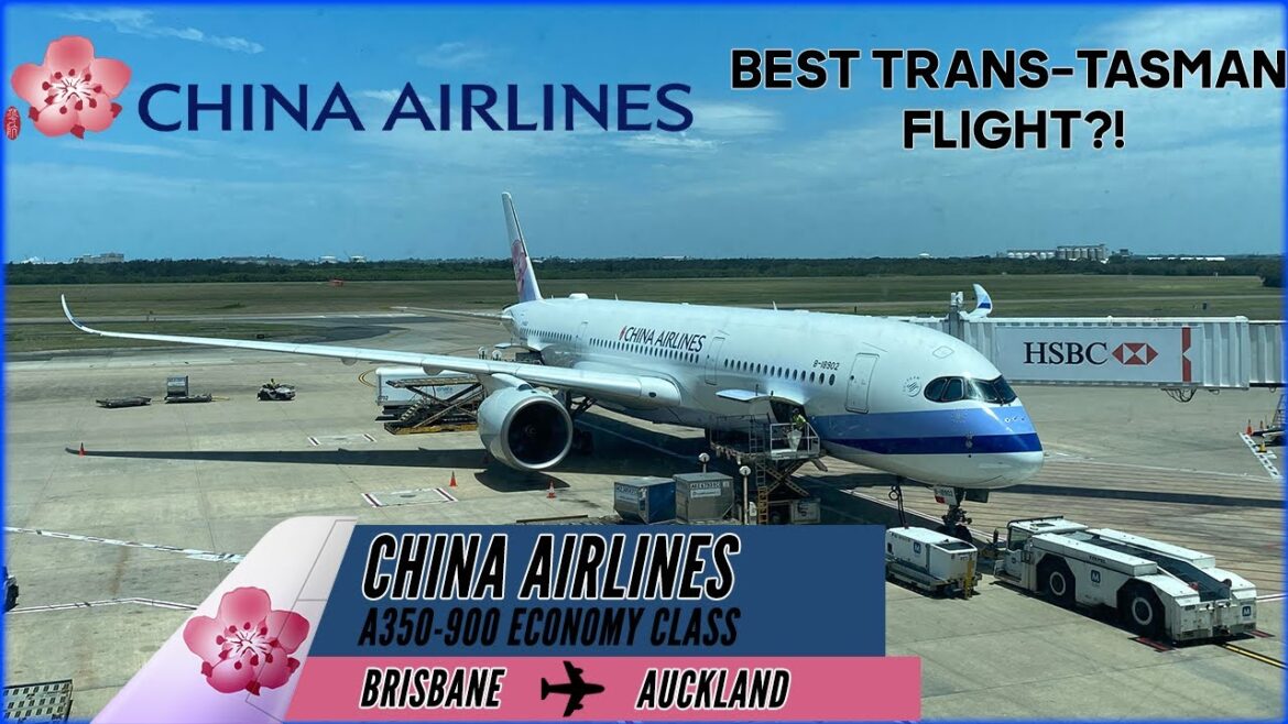 IS THIS the BEST TRANSTASMAN FLIGHT??  - A350 Economy Class - Brisbane to Auckland | TRIP REPORT
