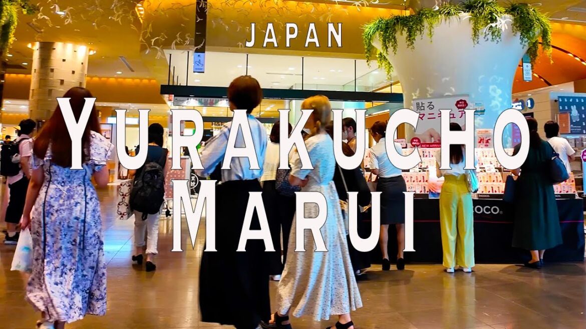 Yurakucho Marui 4K Walking Tour (Tokyo Japan) – Tour with Captions & Immersive Sound. Yurakucho Marui 4K Walking Tour (Tokyo Japan) - Tour with Captions & Immersive Sound.