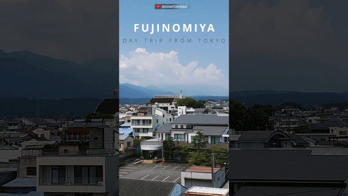 Day Trip from Tokyo — FUJINOMIYA: Shiraito Falls, Fujisan Sengen Shrine, yakisoba and more #Japan