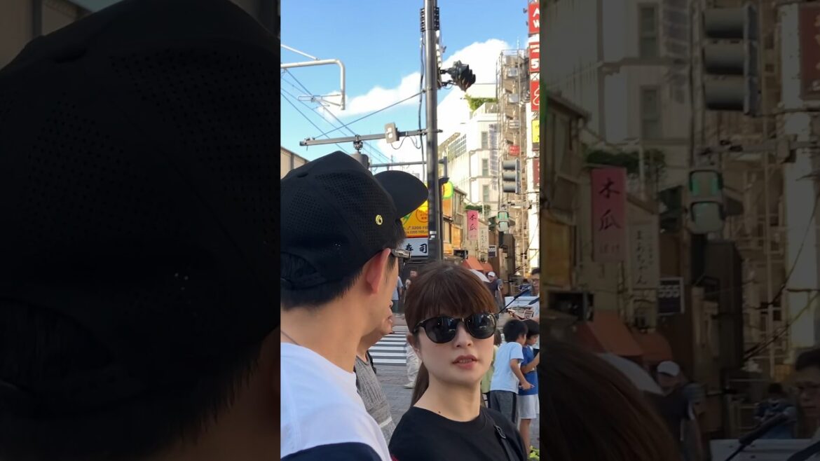 Tokyo-Japan Walking Tour || #japan #travel #walkthrough #shinjuku #shorts