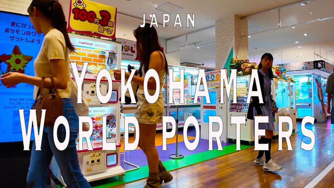 Yokohama World Porters 4K Walking Tour (Tokyo Japan)-Tour with Captions & Immersive Sound. Yokohama World Porters 4K Walking Tour (Tokyo Japan)-Tour with Captions & Immersive Sound.
