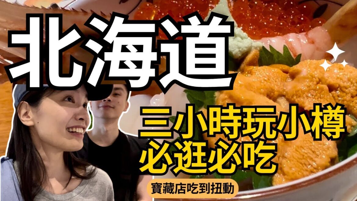 北海道 | 三小時玩小樽的必吃必逛～寶藏店發現！黑色卡士達之亂 |  Travel Vlog Ep59 Otaru, Hokkaido